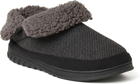 Dearfoams Men's James Woven Boot Slipper in Saudi Arabia