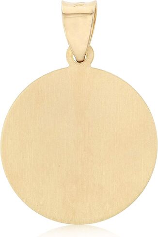 Ioka - 14K Yellow Gold Religious St. Anthony Charm Tiny Pendant For Necklace or Chain in Saudi Arabia