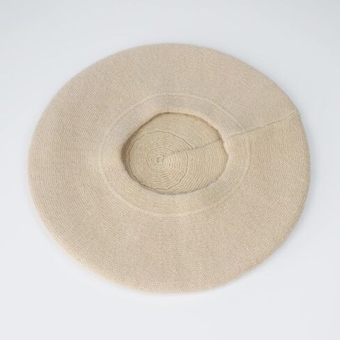 AICHUAN Womens Winter Beret Hat, Angora Knitted Beanie Cap Fall Winter French Classic Beret in Kuwait