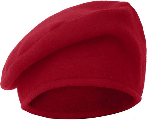 KUOIN Medieval Beret Cap Renaissance Festival Cosplay Hat for Women Men in Saudi Arabia