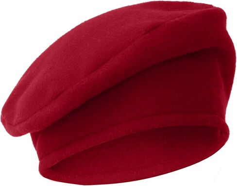 KUOIN Medieval Beret Cap Renaissance Festival Cosplay Hat for Women Men in Saudi Arabia