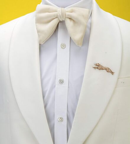 A N KINGPiiN Lapel Pin for Men Golden Jaguar Brooch Suit Stud, Shirt Studs Men's Accessories in Saudi Arabia