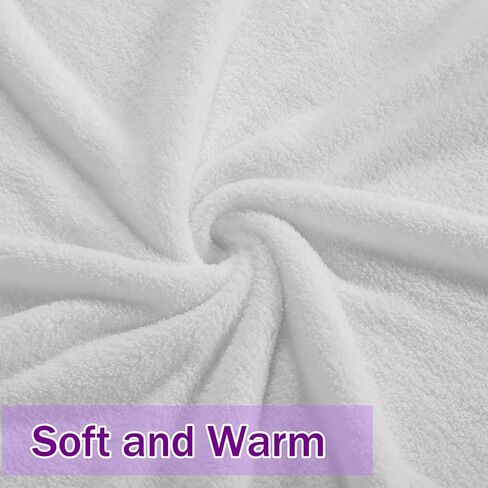 Toulite 12 Pcs Plush Robes for Women Soft Warm Fleece Bathrobe Bridesmaids Robe Set with Towel Sunglasses for Wedding Party in Saudi Arabia