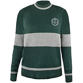 Cinereplicas Harry Potter - Quidditch Sweater Slytherin - XL - Official License Multicolored