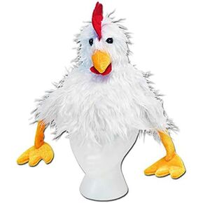 Kipp Brothers Reusable Plush Chicken Hat for Parties, Gags & Costumes in Kuwait