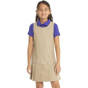 Classroom School Uniforms Girls' Pleated Bow Jumper