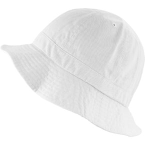 The Hat Depot Bucket Sun Hat 100% Cotton Long Brim and Deeper & Round Top Tennis Packable Summer Fashion Outdoor Hat in Kuwait