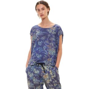 GARYGRAHAM422 Women's Scoop Neck Cocoon Top
