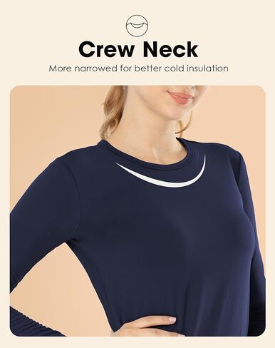 ملابس داخلية حرارية للنساء من JTANIB، طبقة أساسية مبطنة بالصوف، ملابس داخلية طويلة فائقة النعومة للطقس البارد in Kuwait