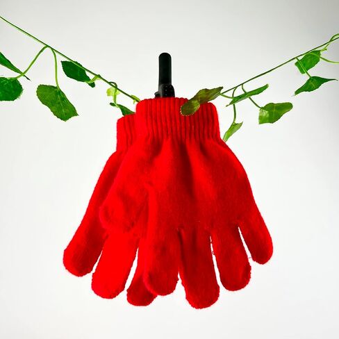 HXDISWSM 12 Pairs Winter Kid's Magic Gloves Children Stretch Mittens Full Fingers Gloves Knitted Stretch Mittens for Boys and Girls in Kuwait