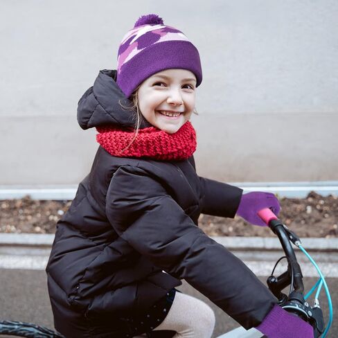 Evridwear Boys Girls Magic Stretch Gripper Gloves 6 Pairs Assortment, Kids Winter Warm Gloves Children in Saudi Arabia