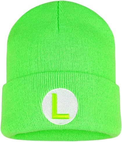 Zgboaht Embroidery Letters Beanie Hat Adult & Kids Unisex Cosplay Winter Stretch Knit Cap in Saudi Arabia