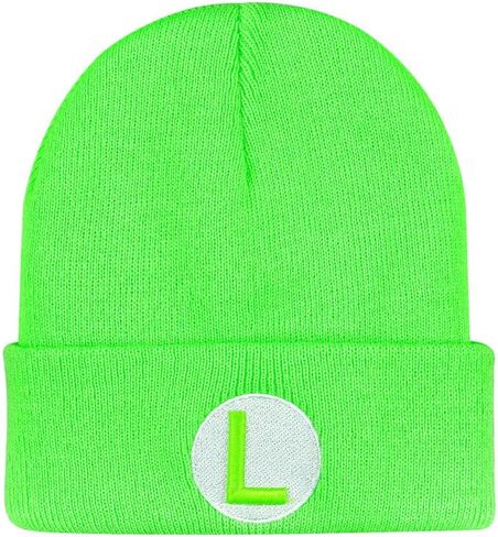 Zgboaht Embroidery Letters Beanie Hat Adult & Kids Unisex Cosplay Winter Stretch Knit Cap in Saudi Arabia
