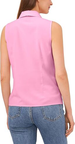 CeCe Sleeveless Bow Blouse in Saudi Arabia