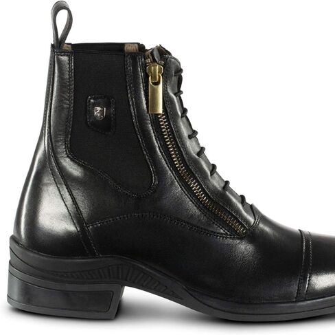 HORZE Highgate Women's Equestrian Leather Paddock Boots with Grippy Soles in Saudi Arabia