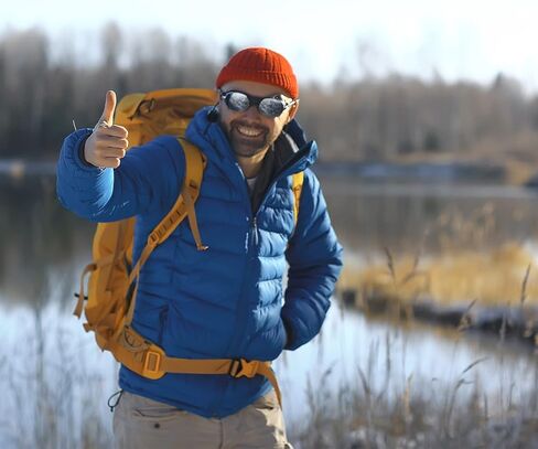 fit space Men's Insulated Synthetic Down Puffer Jacket Winter Warm Coat Quilted Water Resistant Packable Hiking Camping in Saudi Arabia