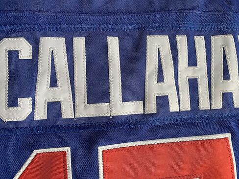 1980 USA Olympic Hockey #21 Mike Eruzione #17 O'Callahan #30 Jim Craig Miracle On Ice USA Jersey أبيض أزرق in Kuwait