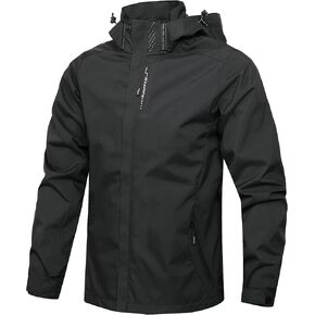 Boys Girls Lightweight Raincoat Waterproof Hooded Rain Jacket Windbreaker kids jacket