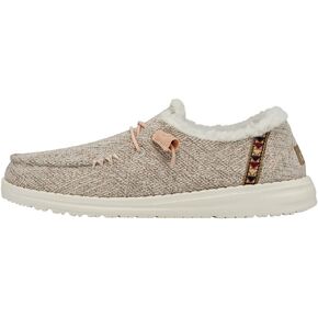 Hey Dude Wendy Vogue Women's موكاسين, أبيض, One Size