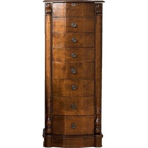 الفيرا هوم خزانة مجوهرات قائمة من انستازيا، لون الجوز in Kuwait