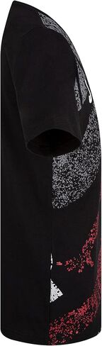 Jordan Boy's JM Distress Tee (Big Kids) Black SM (8 Big Kid) in Saudi Arabia