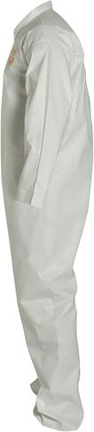 DuPont - NG120SWHXL002500 ProShield 60 NG120S غطاء حماية للاستعمال مرة واحدة مع أساور مفتوحة، أبيض، مقاس X-Large (عبوة من 25 قطعة) in Saudi Arabia
