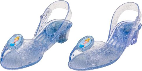 Disguise Aurora Light-Up Shoes Costume, 11/12 Medium in Saudi Arabia