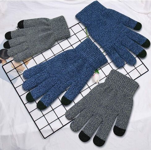 قفازات لمس للأطفال، زوجان، قفازات نصية متماسكة قفازات الشتاء للأولاد والبنات in Kuwait