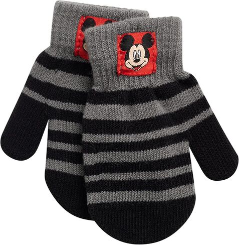 Disney Boys 4 Pack Mitten or Glove Mickey Mouse, Cars Lighting McQueen (Toddler/Little Boys), Size Age 2-4, MICKEY MITTEN in Saudi Arabia