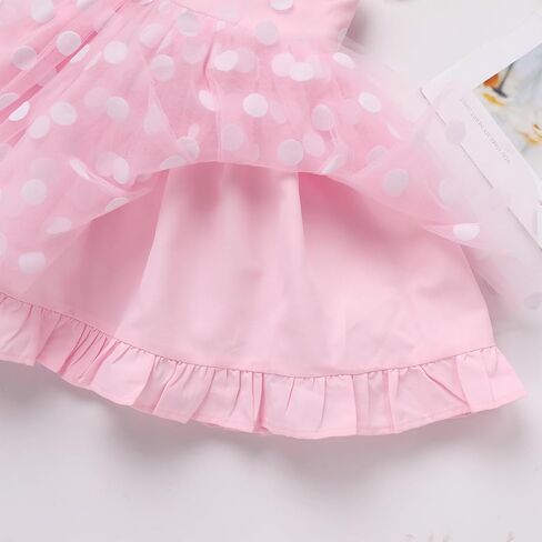 AWIBMK Kids Girls Melon Birthday Dress with Headband Mouse Birthday Outfit Halloween Costume Cake Smash Photo Shoot in Saudi Arabia