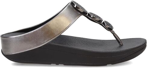 FitFlop Halo Bead-Circle Metallic Toe-Post Sandals in Saudi Arabia