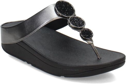 FitFlop Halo Bead-Circle Metallic Toe-Post Sandals in Saudi Arabia