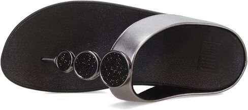 FitFlop Halo Bead-Circle Metallic Toe-Post Sandals in Saudi Arabia