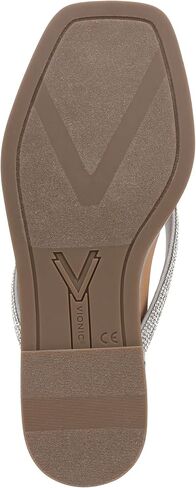 صنادل Bayview Vista Shine Toe Post للنساء من Vionic - أحذية فليب فلوب أنيقة داعمة تتضمن راحة VIO MOTION مع نعل داخلي تقويمي ودعم قوس القدم، مقاسات متوسطة 5-11 in Kuwait