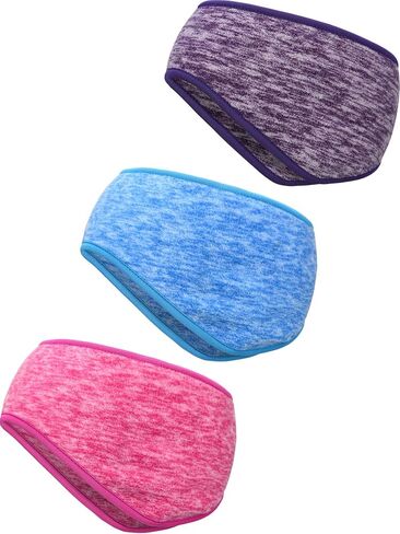 Blulu 3 Pieces Ear Warmer Headband Full Cover Ear Muffs Headband for Outdoor Use Sports Fitness in Saudi Arabia