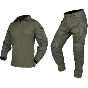 IDOGEAR Men G3 Combat Uniforms Set with Knee & Elbow Pads Camouflage Clothing in Saudi Arabia
