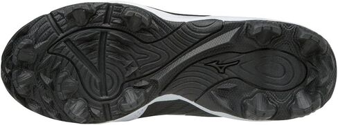 Mizuno Unisex-Adult Cleat 320553.9000.14.1200 9-Spike ADV Youth Franchise 9 Footwear 14 Black/White in Saudi Arabia