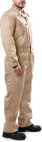 Kolossus Coveralls for Men Long Sleeve Cotton Blend Work Jumpsuit in Kuwait