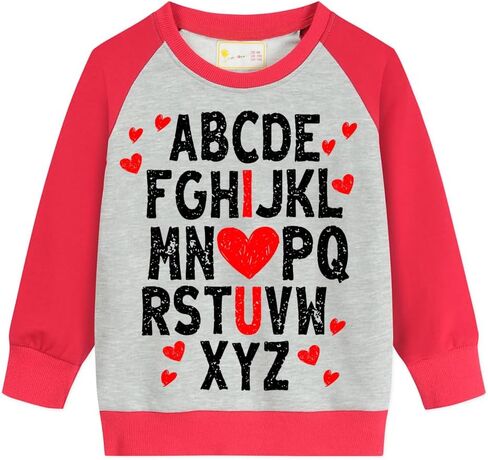 Little Hand Toddler Boys Dinosaur Sweatshirts Dump Truck Love Shirts Sport Pullover Active Shirt Kids 2-7 Years in Kuwait