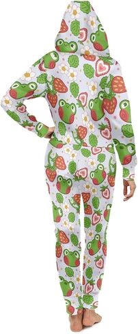 Xhuibop Adult Onesie for Women Plus Size One Piece Jumpsuit Romper in Saudi Arabia