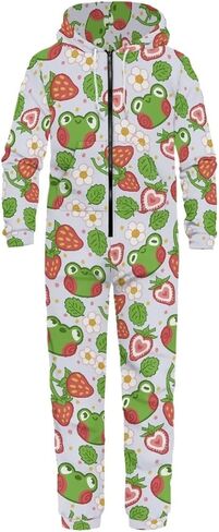 Xhuibop Adult Onesie for Women Plus Size One Piece Jumpsuit Romper in Saudi Arabia