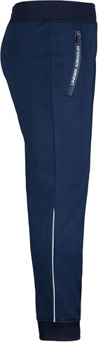 Under Armour Boys' Pennant Tapered Track Pants, Jogger Style Sweatpants with Zipper Pockets in Kuwait