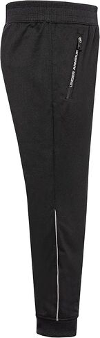 Under Armour Boys' Pennant Tapered Track Pants, Jogger Style Sweatpants with Zipper Pockets in Kuwait
