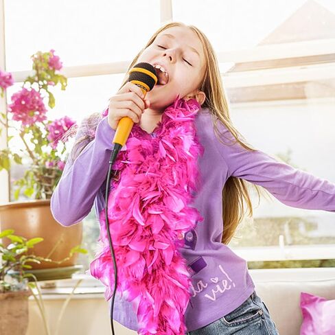 Hot Pink Feather Boa with Heart Rimless Sunglasses,48inch Feather Boa Scarf Feather Boa Costume Accessory For Dancing,Weddings,Parties,Christmas Cosplay,Halloween - Natural Turkey Feathers in Kuwait