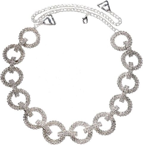 1Pair Luxury Rhinestone Lingerie Straps Jewelry Sexy Crystal Shoulder Strap Chain Festival Rave Rhinestone Underwear Chain Bridal Wedding Dress Bra Shoulder Chain for Women in Kuwait