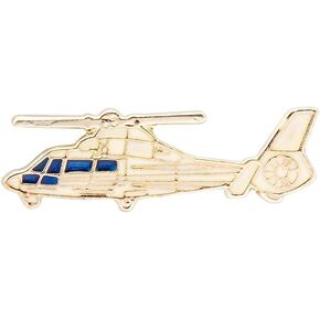 دبوس قبعة هليكوبتر ذهبي، دبوس طية صدر السترة، اكسسوارات شارة كاب للرجال، قياسي، مينا بدون احجار كريمة in Kuwait