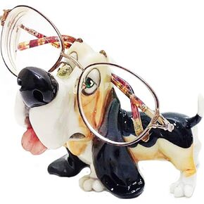 تصاميم مميزة Bassett Hound Dog Breed الجدة النظارات حامل حامل هدية in Kuwait