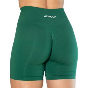 AUROLA تكثيف تجريب السراويل للنساء سلس Scrunch قصيرة رياضة اليوغا الجري الرياضة النشطة ممارسة اللياقة البدنية السراويل in Saudi Arabia