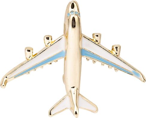 A N KINGPiiN Lapel Pin for Men Golden Airplane Brooch Suit Stud, Shirt Studs Men's Accessories in Saudi Arabia