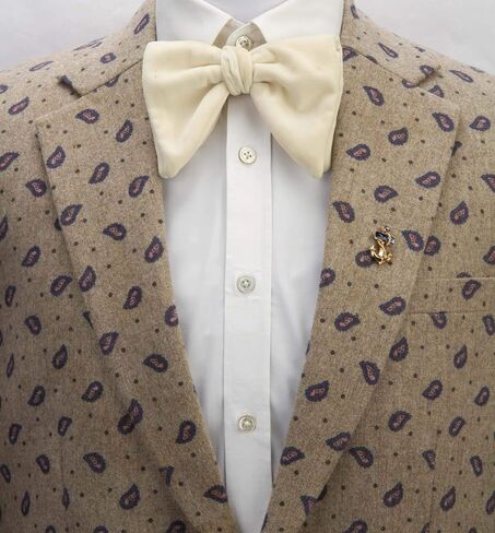 A N KINGPiiN Anchor with Stone Detailing Lapel Pin Badge Gift Party Shirt Collar,Costume Pin Accessories for Men Brooch in Saudi Arabia